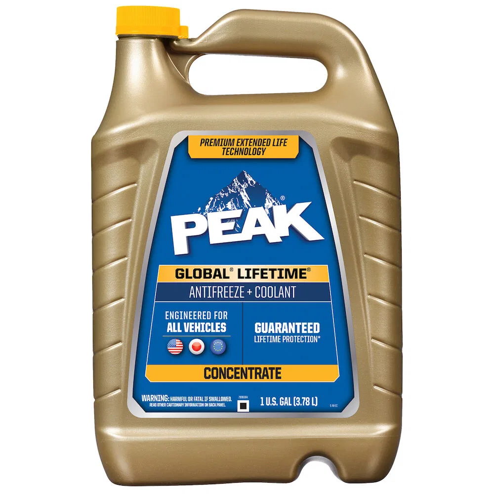 PXA0B3 – PEAK/HERCLNR Engine Coolant, Concentrate Antifreeze Amber 1 Gallon Jug Single